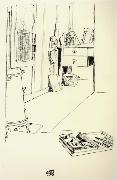 Egon Schiele Office in the Prisoner-of-war Camp,Muhling china oil painting artist